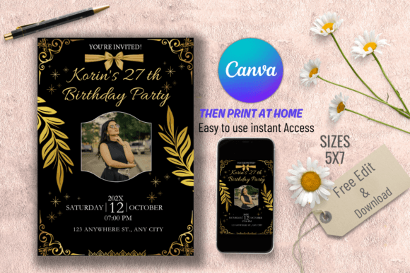 Download Digital Birthday Party Invitations - Party Collection