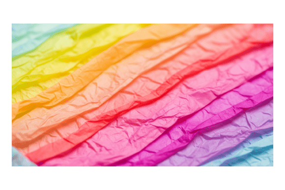 Download Vibrant Rainbow Crumpled Textile Paper Texture - Colorful Abstract Fabric&nbsp; - Tile Collection