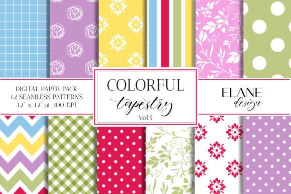 Download Kids Party Digital Paper, Colorful Paper - Party Collection